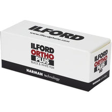 Load image into Gallery viewer, Ilford Ortho Plus Black and White Negative Film (120)