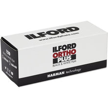 Load image into Gallery viewer, Ilford Ortho Plus Black and White Negative Film (120)