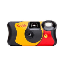 Load image into Gallery viewer, Kodak FunSaver 35mm One-Time-Use Disposable Camera (ISO-800) with Flash - 27 Exposures