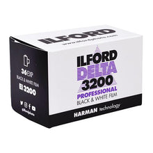 Load image into Gallery viewer, Ilford Delta 3200 Professional Black and White Negative Film (135) (Expired Aug 2022)
