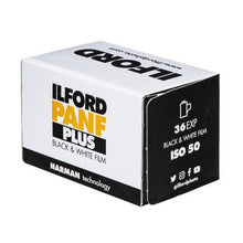 Load image into Gallery viewer, Ilford Pan F Plus Black and White Negative Film (135)