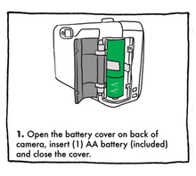 Load image into Gallery viewer, Ilford Harman EZ35 Auto Camera With Ilford HP5+ B&W Film