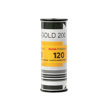 Load image into Gallery viewer, Kodak Professional Gold 200 Color Negative Film (120)
