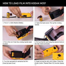 Load image into Gallery viewer, Kodak M35 Film Camera
