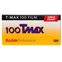 Load image into Gallery viewer, Kodak Professional T-Max 100 Black and White Negative Film (120)