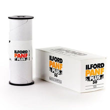 Load image into Gallery viewer, Ilford Pan F Plus Black and White Negative Film (120)