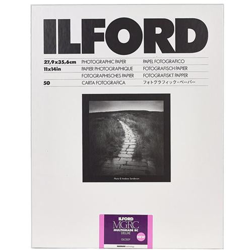 Papier Photo Ilford MG RC DL 1M 13x18 Cm - Lot De 100 Feuilles, Finition Brillante, Pour Tirages Noir Et Blanc Ou Couleur