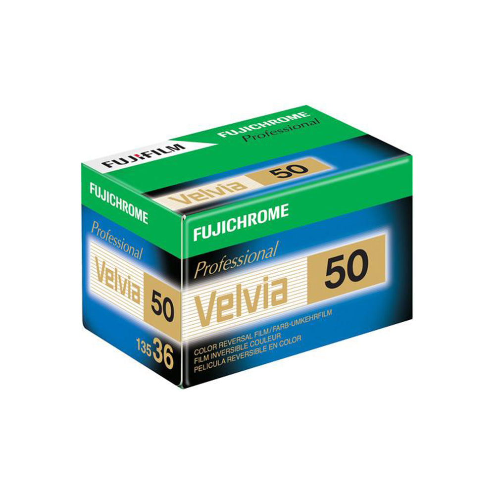 Fuji Fujichrome Velvia 50 Professional RVP Color Reversal Film (135)