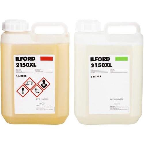Ilford 2150 Developer/Fixer Black and White Print Chemicals Kit 2x(3 liter) (Pre-Order)