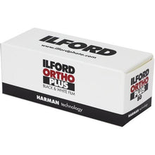 Load image into Gallery viewer, Ilford Ortho Plus Black and White Negative Film (120)
