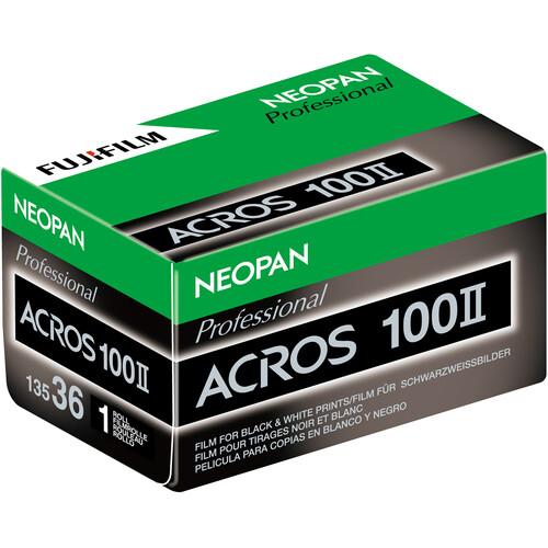 Fujifilm Neopan 100 Acros II Black and White Negative Film (135) Expired 2021