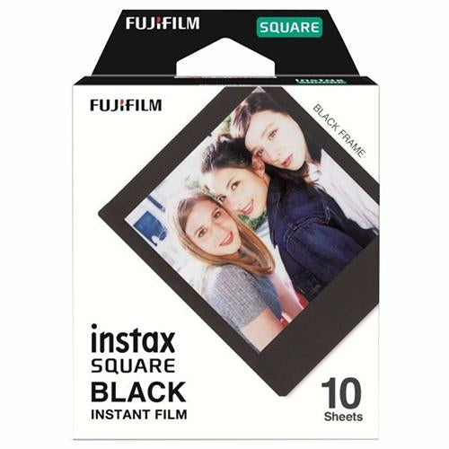 Fujifilm INSTAX SQUARE Black Instant Film (10 Exposures) (Pre-Order)