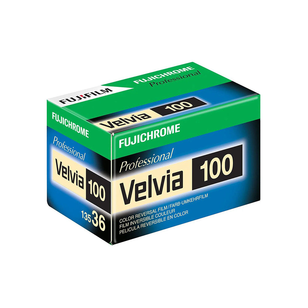 Fuji Fujichrome Velvia 100 Professional RVP Color Reversal Film (135)