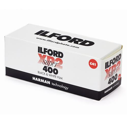Ilford XP2 400 Super Black and White Negative Film (120)