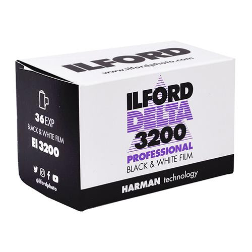 Ilford Delta 3200 Professional Black and White Negative Film (135) (Expired Aug 2022)