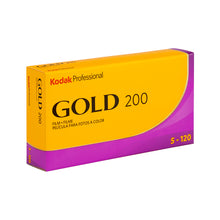 Load image into Gallery viewer, Kodak Professional Gold 200 Color Negative Film (120)
