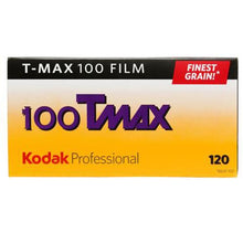 Load image into Gallery viewer, Kodak Professional T-Max 100 Black and White Negative Film (120)
