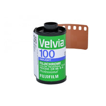 Load image into Gallery viewer, Fuji Fujichrome Velvia 100 Professional RVP Color Reversal Film (135)
