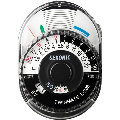 Sekonic L-208 Twin Mate - Analog Incident and Reflected Light Meter (Pre-Order)