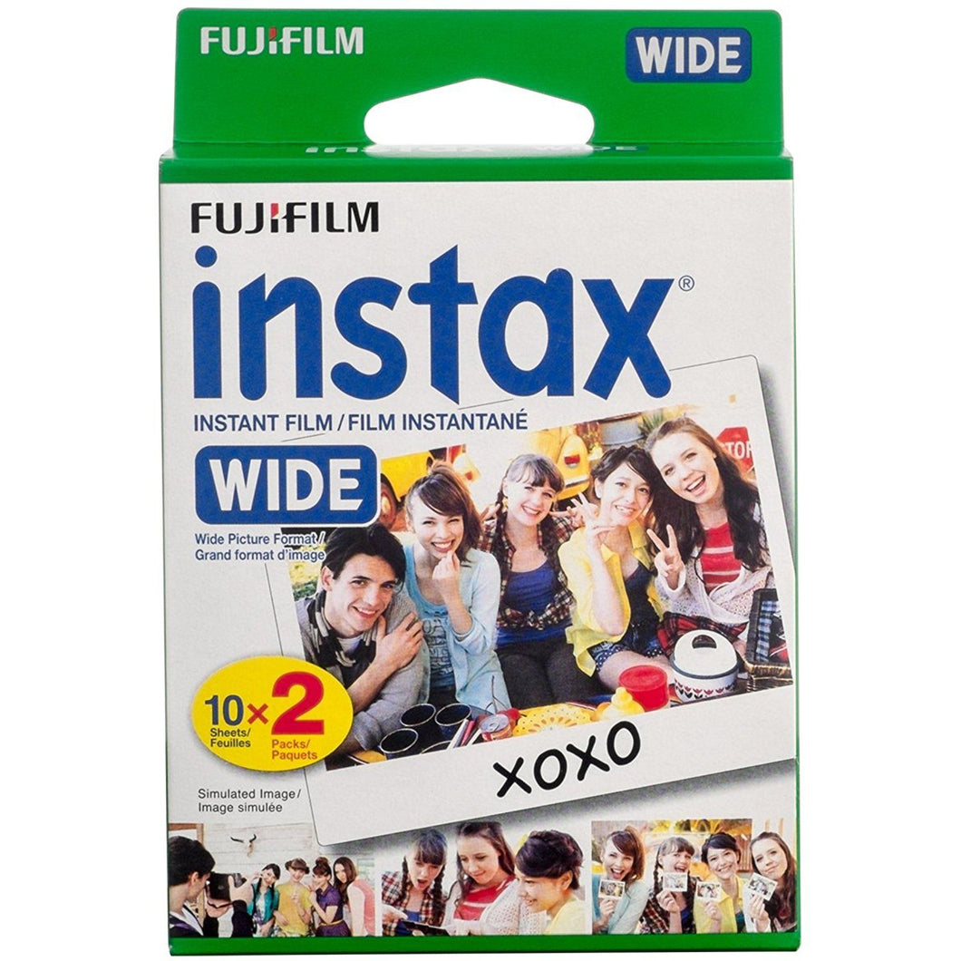 Fujifilm INSTAX Wide Instant Film (2x 10 Exposures) (Pre-Order)